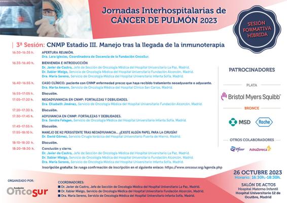 Jornadas Interhospitalarias de Tumores GenitoUrinarios 2022. 4ª sesión: Cáncer de renal y vejiga